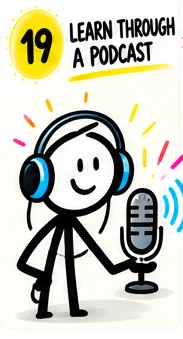 Illustration for Learn Through a Podcast